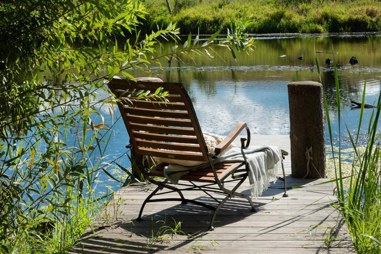 Radlerzimmer mit Duschbad und Miniküche in Neu Gaarz, mitten in der Natur Exterior foto